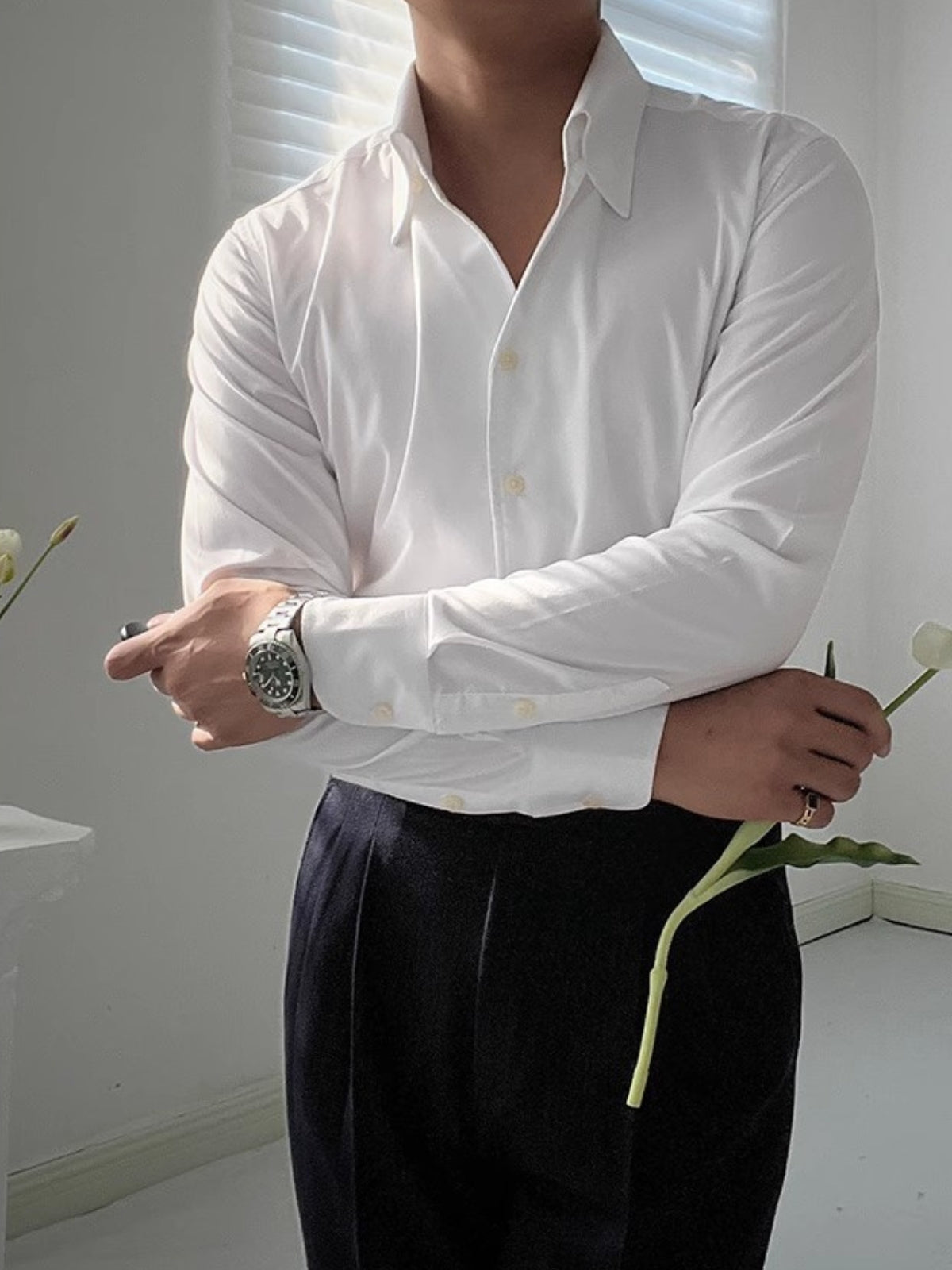 Camicia da abito sartoriale premium