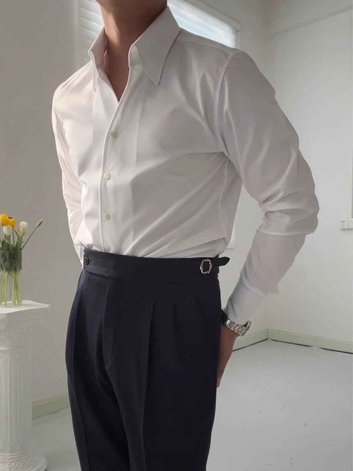 Camicia da abito sartoriale premium