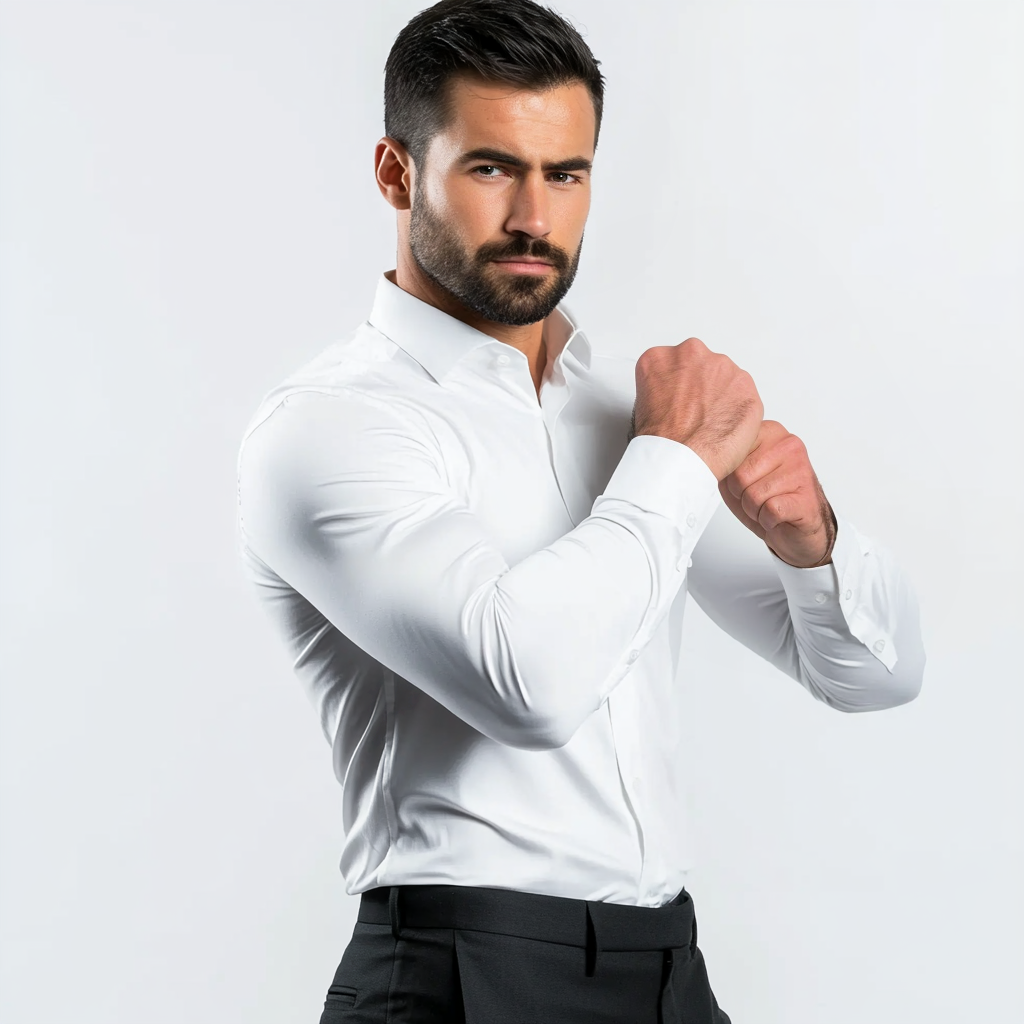 Chemise tailleur infroissable