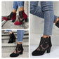 VelvetBloom™ - Chic Lace Ankle Heels