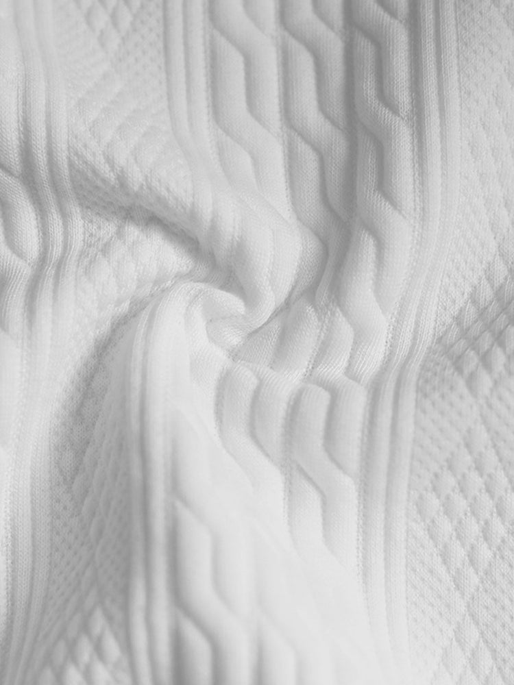 Set jacquard con cavo Athleisure